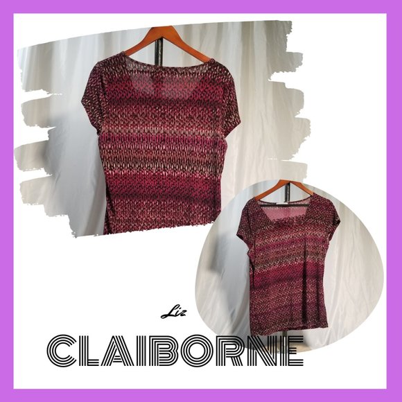 Liz Claiborne Top Size Large - Picture 2 of 4